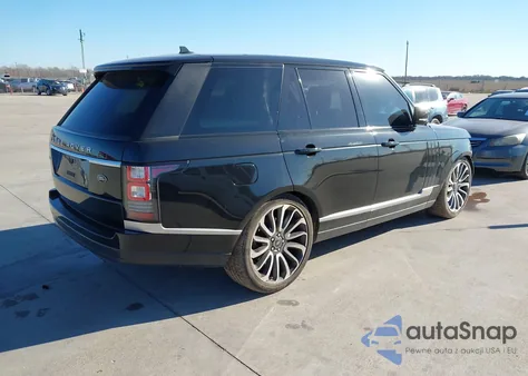 2016 Land Rover Range Rover 5.0L V8 Supercharged z USA, uszkodzony, nr VIN SALGS2EF2GA271950